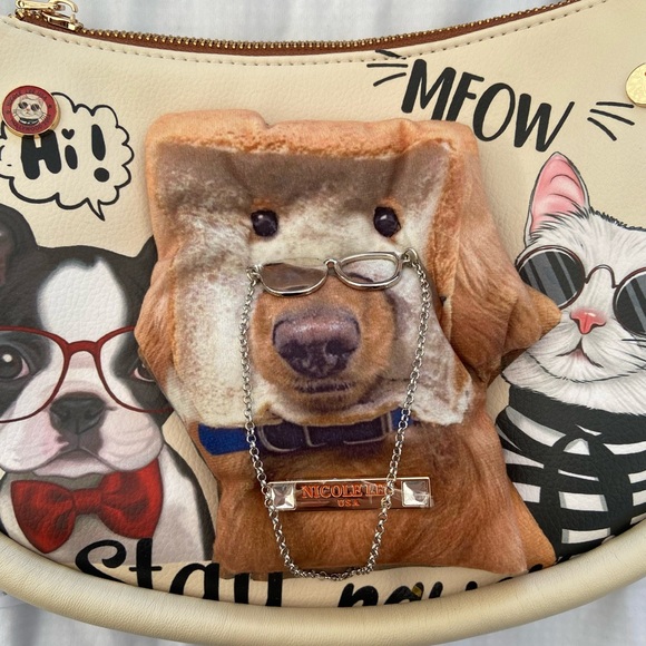 Nicole Lee Big Brother Shoulder Bag - Picture 4 of 6